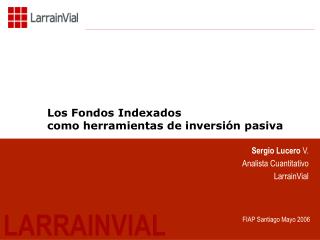 Los Fondos Indexados como herramientas de inversión pasiva