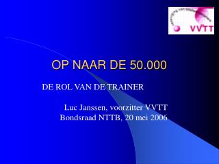 OP NAAR DE 50.000