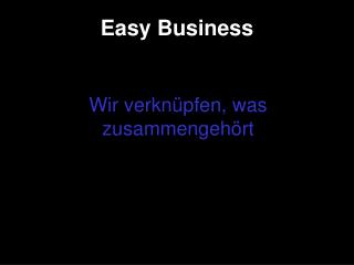 Easy Business