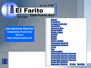 Editorial Comunicado Fundación Puerto Azul Zona Náutica Acciones en Mora Buenas Noticias