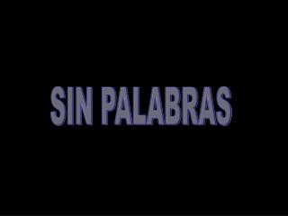 SIN PALABRAS