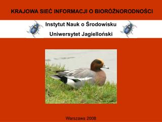Instytut Nauk o Środowisku Uniwersytet Jagielloński