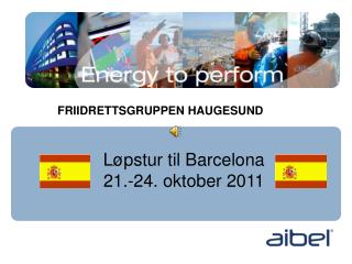 Løpstur til Barcelona 21.-24. oktober 2011