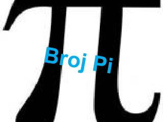 Broj Pi