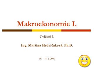 Makroekonomie I.