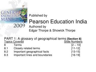 Published by Pearson Education India Authored by Edgar Thorpe &amp; Showick Thorpe