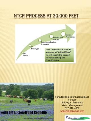 NTCR Process at 30,000 feet