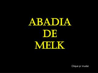 ABADIA de Melk