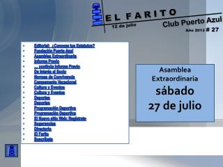 Club Puerto Azul