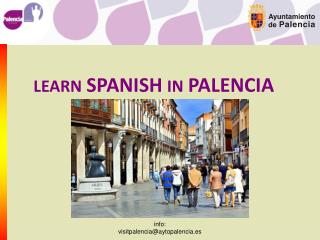 LEARN SPANISH IN PALENCIA