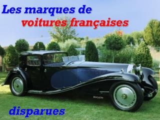 Les marques de