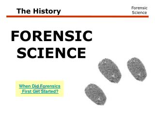 Forensic Science