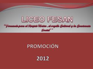 PRESENTACION 1103 GRADOS 2012