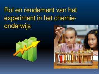 Rol en rendement van het experiment in het chemie-onderwijs