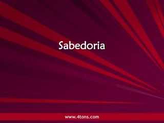 Sabedoria