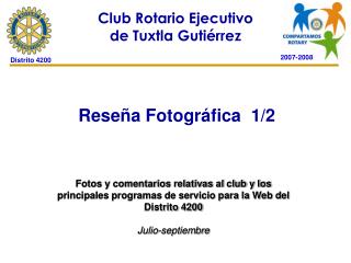 Reseña Fotográfica 1/2