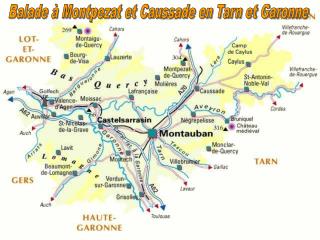 Balade à Montpezat et Caussade en Tarn et Garonne