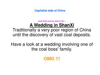 Capitalist side of China