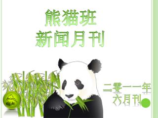 熊猫班 新闻月刊