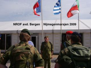 NROF avd. Bergen Nijmegenmarsjen 2009