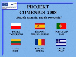 PROJEKT COMENIUS 2008