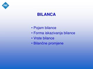 BILANCA