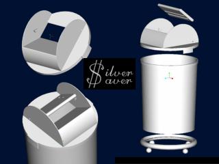 Magnetic Trash Can