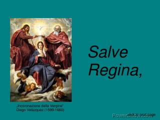 „Incoronazione della Vergine“ Diego Velázquez (1599-1660)