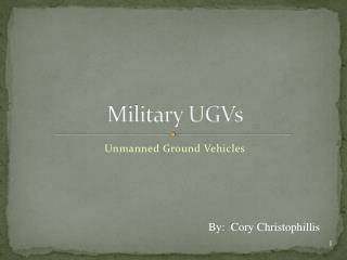 Military UGVs