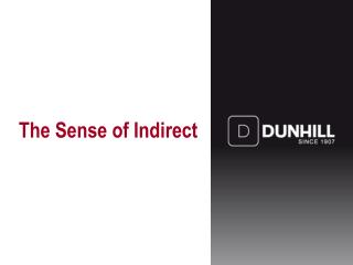 The Sense of Indirect