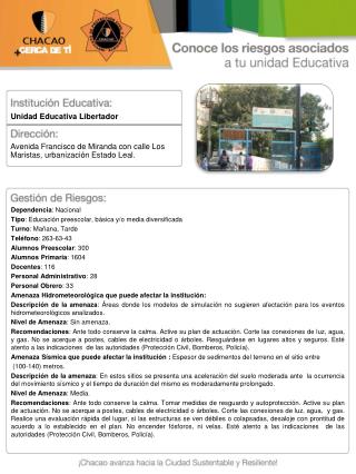 Unidad Educativa Libertador