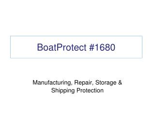 BoatProtect #1680