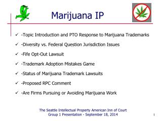 Marijuana IP