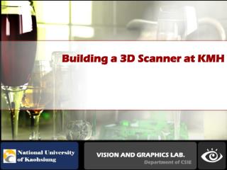 Building a 3D Scanner at KMH