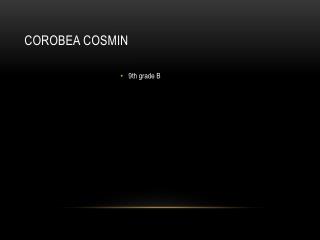 Corobea Cosmin