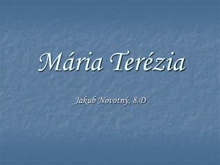 Mária Terézia