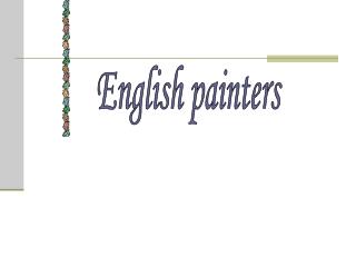 English painters