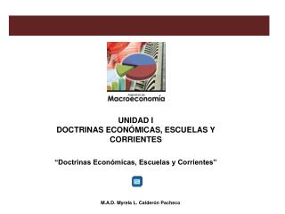UNIDAD I DOCTRINAS ECONÓMICAS, ESCUELAS Y CORRIENTES “Doctrinas Económicas, Escuelas y Corrientes”