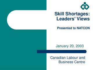 Skill Shortages: Leaders’ Views Presented to NATCON