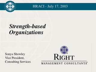 Strength-based Organizations