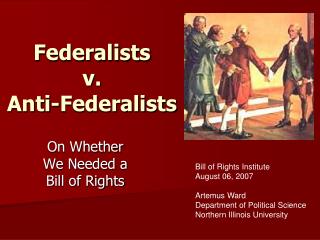 Federalists v. Anti-Federalists