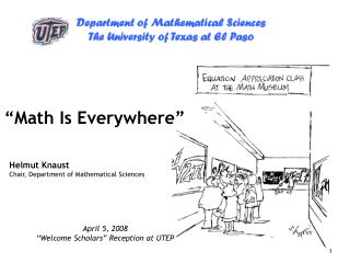 “Math Is Everywhere”