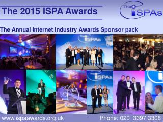 The Annual Internet Industry Awards S ponsor pack