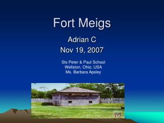 Fort Meigs