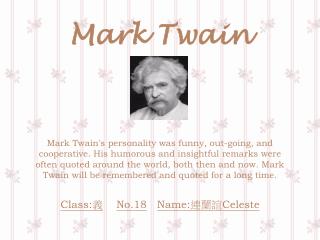 Mark Twain