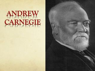 Andrew Carnegie