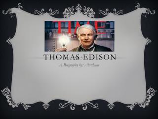 Thomas Edison