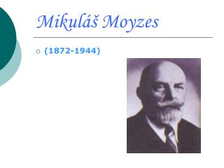 Mikuláš Moyzes