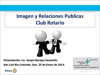 Imagen y Relaciones Publicas Club Rotario