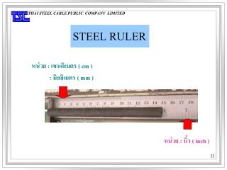 STEEL RULER